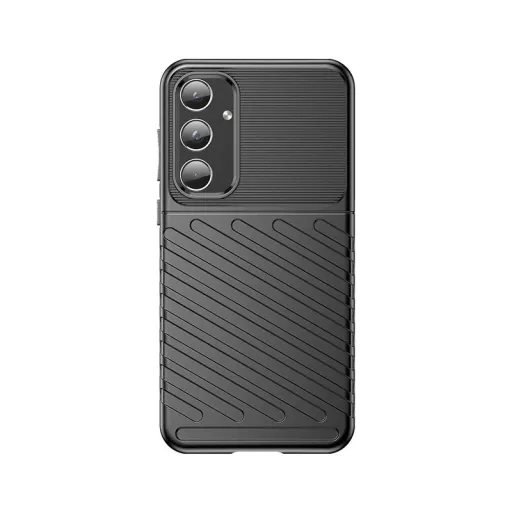 Thunder Case páncélozott tok Samsung Galaxy A55-höz - fekete