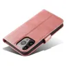 Magnet Case Samsung A15 fliptok és pénztárca funkcióval - rózsaszín tok - 3. kép