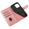 Magnet Case Samsung A15 fliptok és pénztárca funkcióval - rózsaszín tok - 4. kép