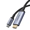 Baseus BS-OH064 8K 60Hz USB-C - HDMI kábel 1,5m - fekete - 2. kép