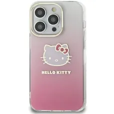 Hello Kitty IML Gradient Electrop Kitty Head tok Samsung Galaxy A55 - rózsaszín