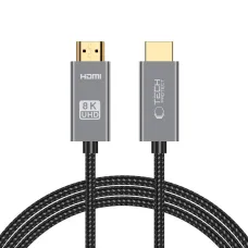 Tech-Protect UltraBoost HDMI 2.1 / HDMI 2.0 4K 120Hz / 8K 60Hz Kábel 2m - Fekete