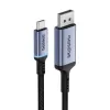 Baseus High Definition Series USB-C to DisplayPort 1.4 8K 60Hz egyirányú kábel 1.5m - Fekete - 0. kép