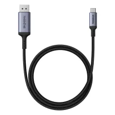 Baseus High Definition Series USB-C to DisplayPort 1.4 8K 60Hz egyirányú kábel 1.5m - Fekete