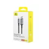 Baseus High Definition Series USB-C to DisplayPort 1.4 8K 60Hz egyirányú kábel 1.5m - Fekete - 3. kép