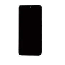 LCD kijelző + Érintőegység + Előlap a Xiaomi Redmi Note 11 NFC-hez fekete (Szerviz csomag)