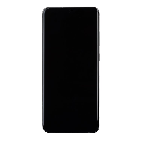LCD kijelző + Érintőegység + Előlap Samsung G988 Galaxy S20 Ultra Kozmikus Szürke (Szervízcsomag)