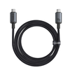 Baseus Crystal Shine CB000089 USB-C / USB-C USB3.2 kábel 100W 20Gbps 1.5m – fekete - 0. kép