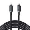 Baseus Crystal Shine CB000089 USB-C / USB-C USB3.2 kábel 100W 20Gbps 1.5m – fekete - 1. kép