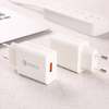 Hálózati töltő Foneng EU13 + USB - Micro USB kábel, 3A (Fehér) - 0. kép