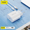 Gyors töltő Foneng 1x USB PD 3.0 EU39 + USB C-Lightning - 1. kép