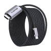 Lention CU707 USB-C-HDMI 2.0 kábel, 4K60Hz, 1Gbps, 3m (szürke) - 3. kép