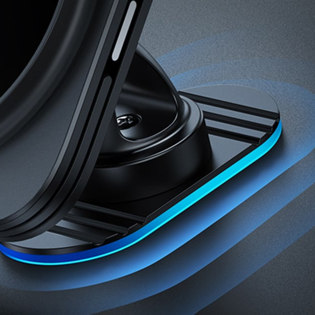 ESR Halolock Magnetic QI2 autós telefontartó MagSafe 15W induktív töltővel a légbeömlőhöz - fekete - 11