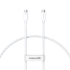 Baseus Superior Series 2 USB-C to USB-C USB4 kábel, 240W, 1m (fehér) - 2. kép