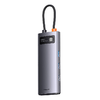 Baseus Metal Gleam Series 4 az 1-ben multifunkciós Type-C hub, USB-C - 4x USB 3.0 - 1. kép