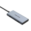 USB-C to HDMI, 3x USB 3.0, SD, TF Hub Vention TOOHB 0.15 m Szürke - 0. kép