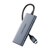 USB-C to HDMI, 3x USB 3.0, SD, TF Hub Vention TOOHB 0.15 m Szürke - 1. kép