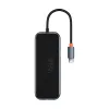 Baseus 4 az 1-ben HUB adapter USB-C - 4xUSB 3.0 (sötétszürke) - 1. kép