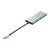 USB-C to HDMI, 3x USB 3.0, SD, TF, PD Hub Vention TOPHB 0.15m Szürke - 0. kép