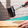 Gumikalapács Deli Tools EDL5616, 0.5kg (fekete) - 0. kép