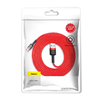 Baseus Cafule Nylon harisnyázott USB/Micro USB kábel QC3.0 1.5A 2m fekete/piros - 2. kép