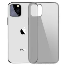 Baseus Simple áttetsző TPU tok iPhone 11 Pro fekete