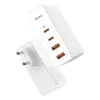 Baseus GaN2 Pro gyors töltő 100W USB / USB Type C Quick Charge 4+ Power Delivery fehér (CCGAN2P-L02) - 1. kép