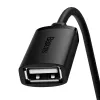 Baseus AirJoy Series USB 2.0 hosszabbítókábel, 0,5 m (fekete) - 4. kép