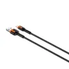 LDNIO LS531, USB - Lightning 1m Kábel (Szürke-Narancs) - 0. kép