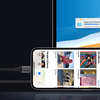 UGREEN US387 USB-C Lightning kábel, 1m (fekete) - 3. kép