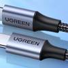 UGREEN PD 3A US304 Lightning USB-C kábel, 1.5m (fekete) - 2. kép