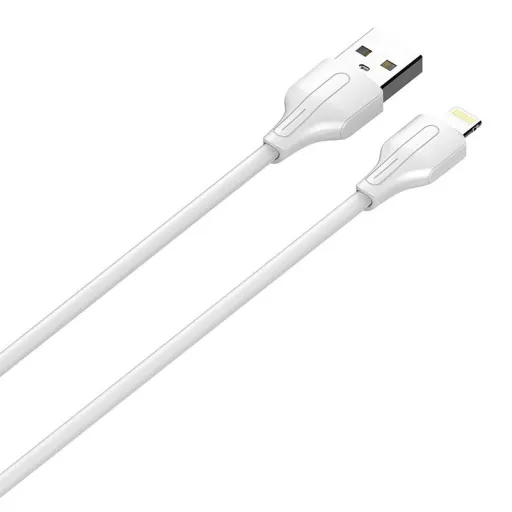 USB to Lightning kábel LDNIO LS541, 2.1A, 1m (fehér)