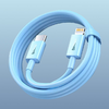 Baseus USB-C - Lightning kábel, PD, 20W, 1m (kék) - 0. kép