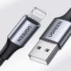UGREEN US199 Lightning - USB kábel, 2,4A, 1 m (fekete) - 0. kép