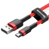 Baseus Cafule 2.4A Micro USB kábel 1m (piros) - 0. kép