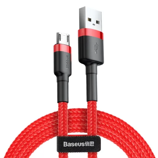 Baseus Cafule 2.4A Micro USB kábel 1m (piros)