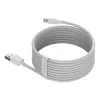 Baseus Simple Wisdom USB-Lightning kábel, 2.4A, 1.5m, 2db (fehér) - 1. kép