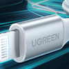 UGREEN USB Lightning kábel, 2.4A US199, 2m (ezüst) - 1. kép