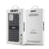 DKNY PC/TPU Repeat Pattern Tonal Stripe Magsafe tok iPhone 11 Black - 4. kép