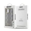 DKNY PU bőr sakktábla mintás Magsafe tok iPhone 15-hez bézs - 4. kép