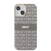 DKNY PC/TPU Ismétlődő Minta Tonális Csík Magsafe Tok iPhone 13-hoz Bézs - 0. kép
