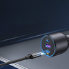 Ugreen EC705 2x USB-C + USB autós töltő, 130W (fekete) - 2. kép