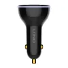 LDNIO C102 autós töltő, USB + 2x USB-C, 160W + USB-C- Lightning kábel (fekete) - 0. kép