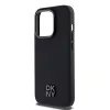 DKNY PU Leather Stack Logo Magsafe tok iPhone 15 Pro Max Black - 2. kép