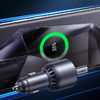 Ugreen EC701 autós töltő, USB + USB-C, 63W (fekete) - 1. kép