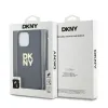 DKNY PU Leather Stack Logo Wrist Strap tok iPhone 14 Pro Max-hoz fekete - 3. kép