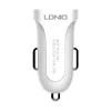 Autós töltő LDNIO DL-C17, 1x USB, 12W + Micro USB kábel (fehér) - 0. kép