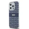 DKNY PC/TPU Repeat Pattern Tonal Stripe Magsafe tok iPhone 14 Pro-hoz Kék - 1. kép