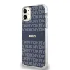 DKNY PC/TPU Repeat Pattern Tonal Stripe Magsafe tok iPhone 11 Blue - 1. kép