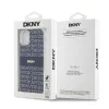 DKNY PC/TPU Repeat Pattern Tonal Stripe Magsafe tok iPhone 11 Blue - 4. kép